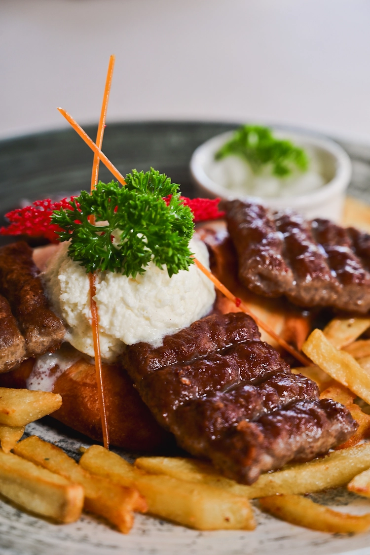 Banja Luka ćevap on kajmak